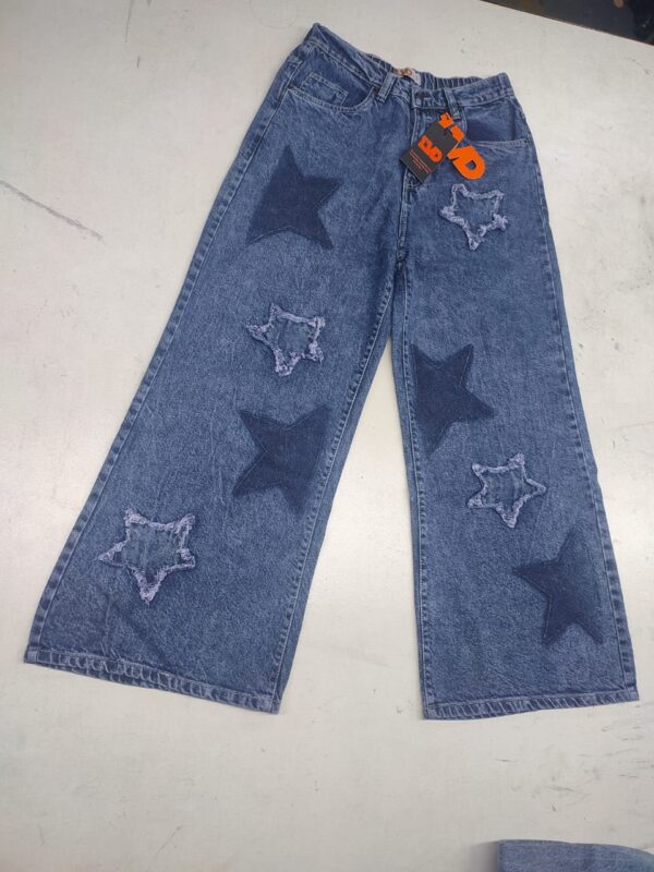 5 Pocket Aplic | 100% Cotton