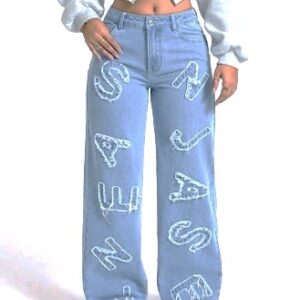 5 Pocket Letter Aplic Mom | 100% Cotton